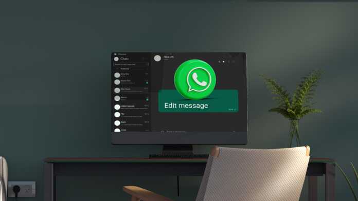 WhatsApp Beta for PC starts testing function to edit sent messages
