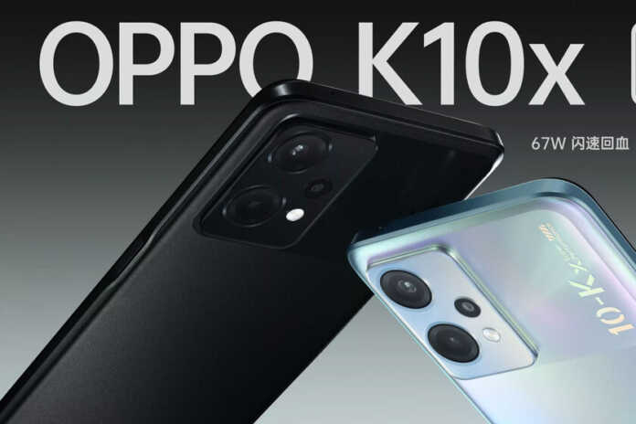 OPPO K10x: a new mid-range mobile with a 120 Hz screen and fast charging as the main assets
