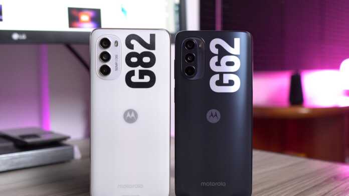  Moto G62 vs Moto G82: which Motorola cell phone is the best option to buy in the lineup?  |  Comparative
