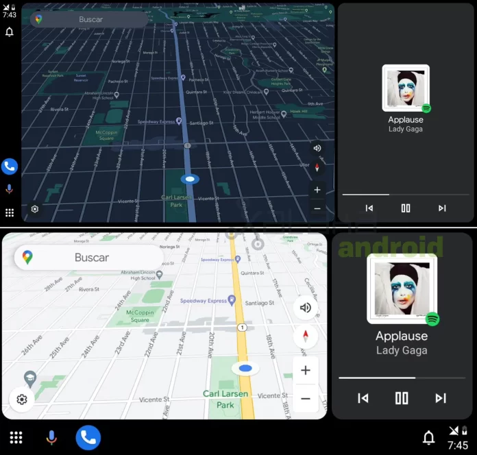 Coolwalk Android Auto Interface