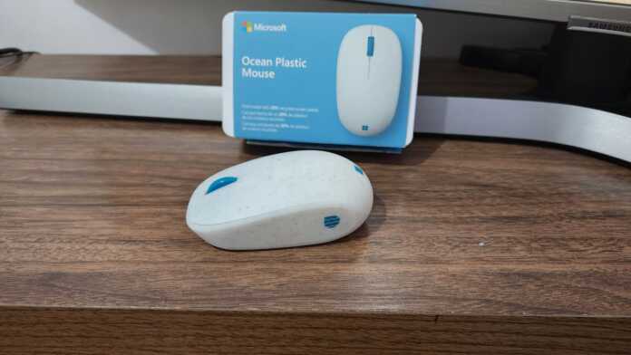  Ocean Plastic Mouse: Microsoft's eco-friendly accessory for essentials |  Analysis / Review
