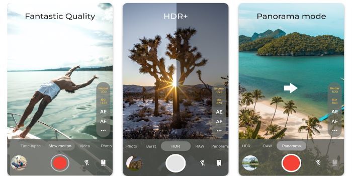 Android apps to take photos