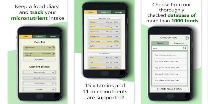 Vitamin consumption apps