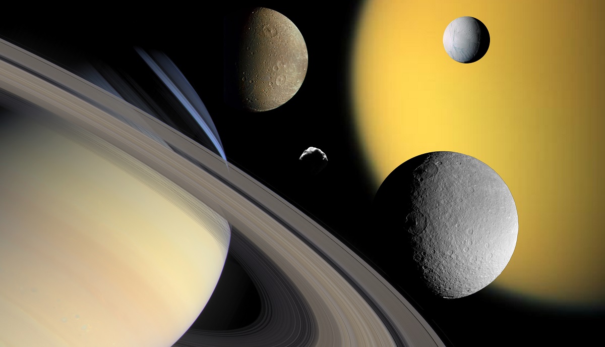 moons of saturn