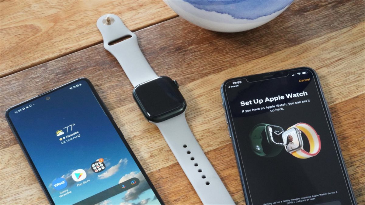 What is needed to synchronize your Apple Watch with your Android mobile