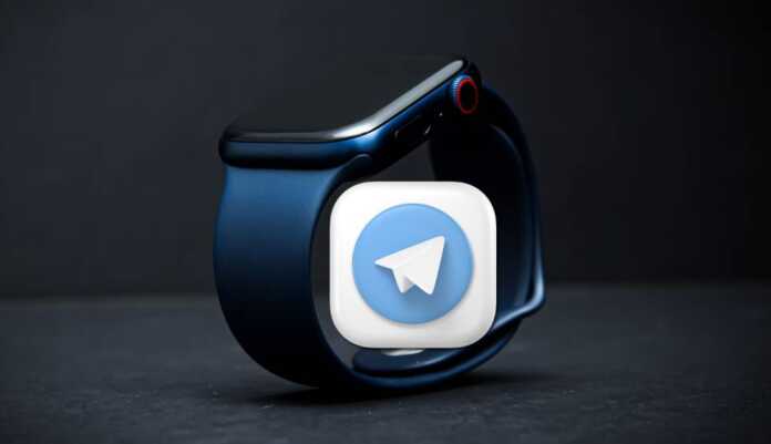 So you can use the Telegram application on the new Apple Watch
