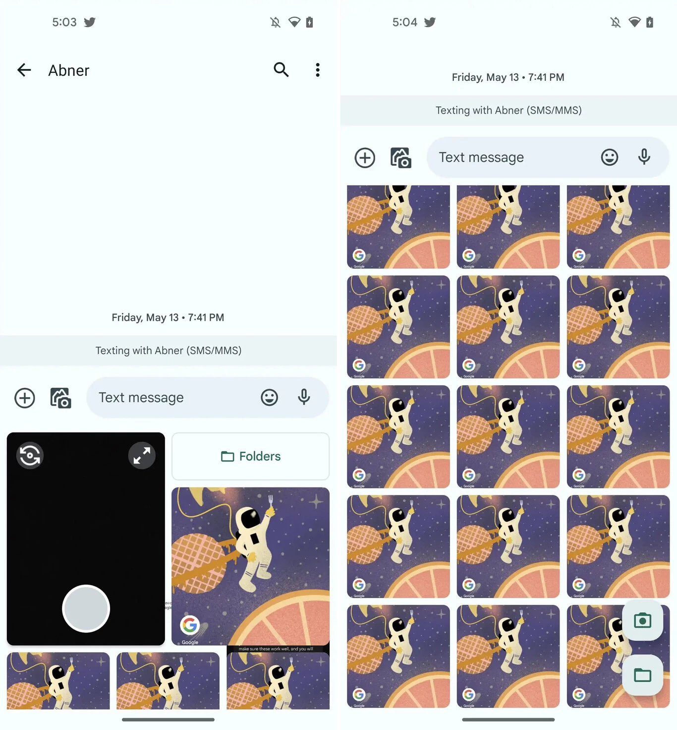 Google Messages Gallery