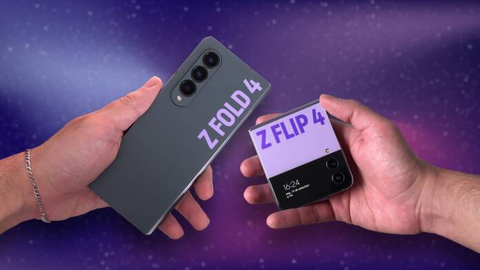  Galaxy Z Flip 4 vs Z Fold 4: which foldable phone delivers the best set?  |  Comparative
