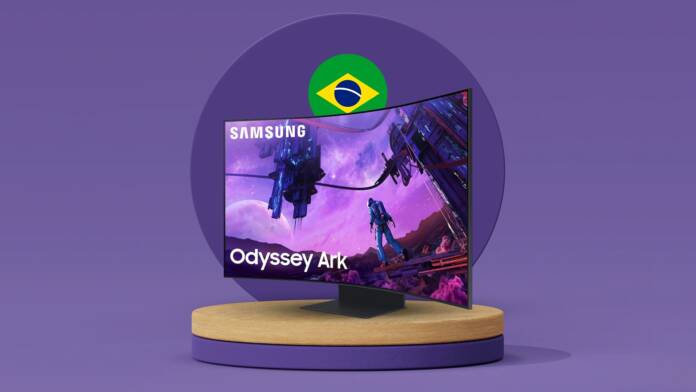 Samsung launches Odyssey Ark gaming monitor in Brazil with 55