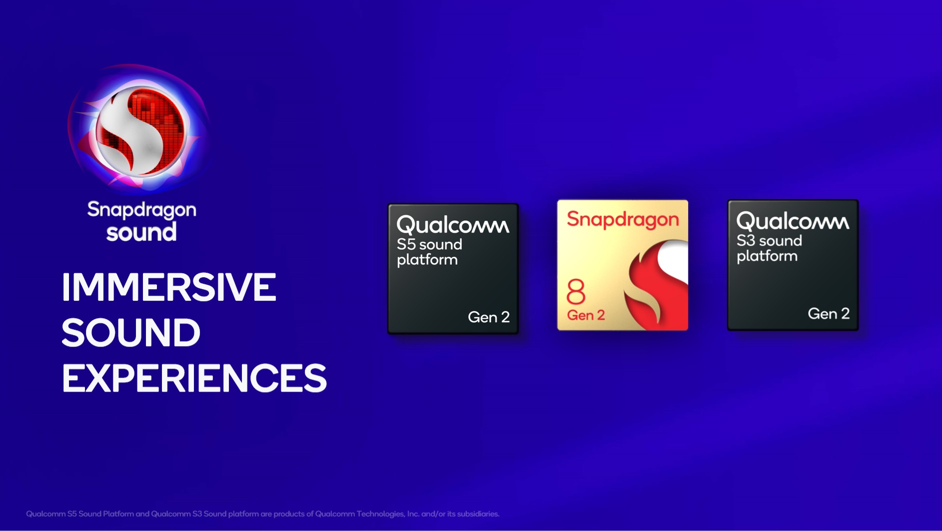 Qualcomm announces S5 and S3 Gen 2 platforms for audio devices
