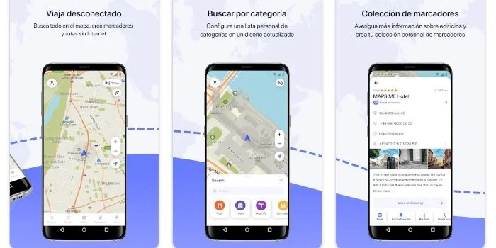 Maps and navigation apps for Android