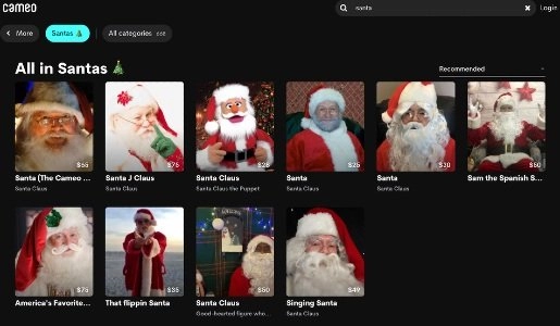 virtual tour Santa Claus Cameo