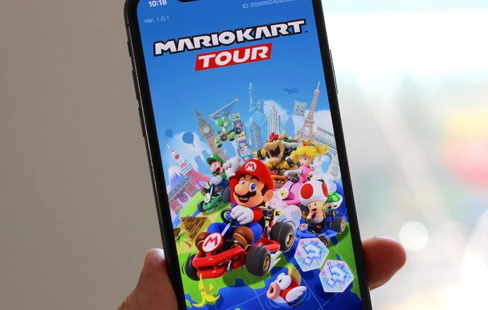 Mario Kart Tour in addictive video games