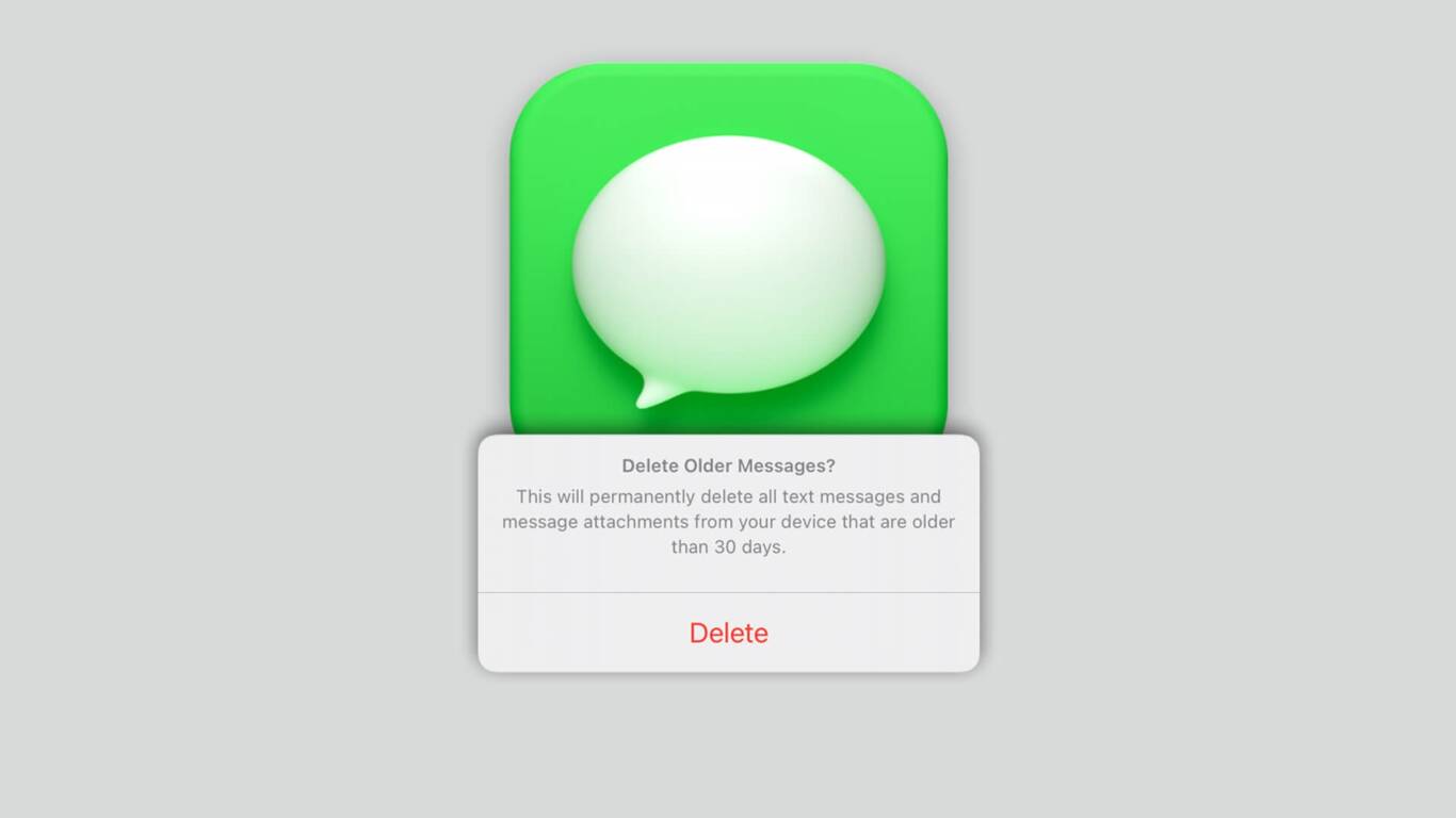 automatically delete old messages