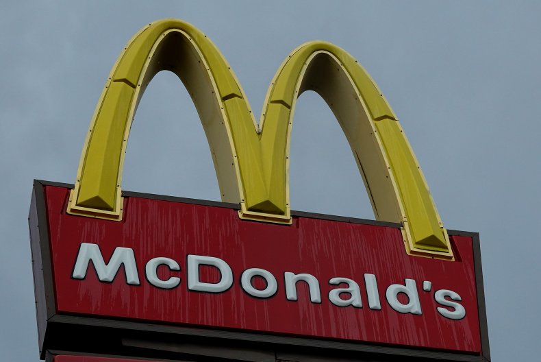 McDonald's sign in Miami, Florida