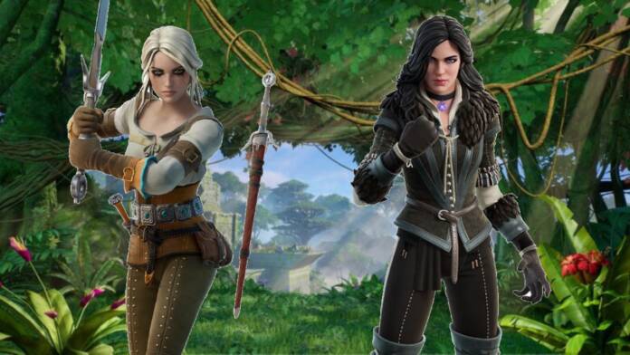 Fortnite: after Geralt, Ciri and Yennefer skins from The Witcher arrive in the game

