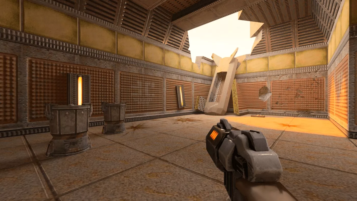 a week later, a remake of the cult game quake ii will premiere