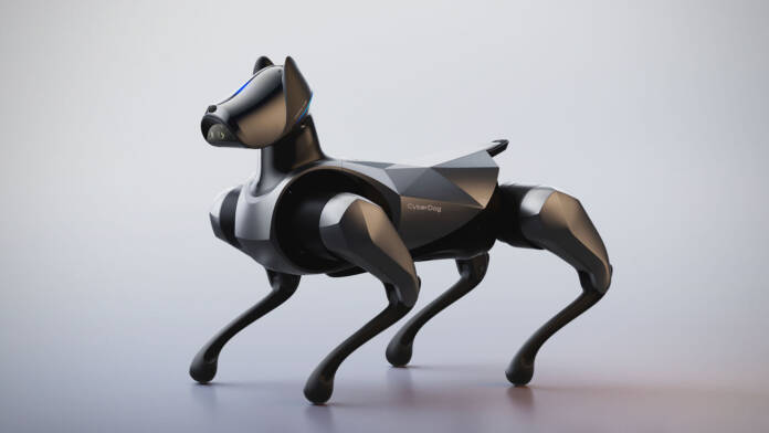 xiaomi introduced the second version of the robotic dog cyberdog, which very realistically resembles a small dog