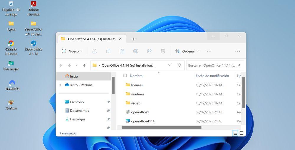 Windows 11 File Explorer open in foreground