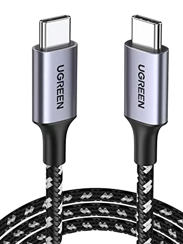 UGREEN USB C Video Cable 4K@60Hz USB 3.1 5Gbps, USB C Cable Fast Charging 