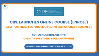 CIPE Online Course on GeoPolitics, Technology and International Business