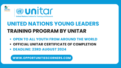 United Nations Young Leaders Training Program 2024 by UNITAR