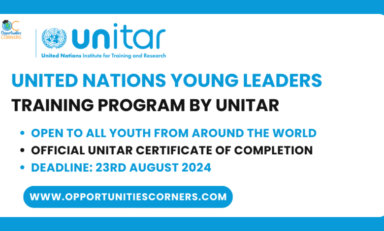 United Nations Young Leaders Training Program 2024 by UNITAR