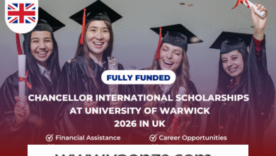 Chancellor International Scholarships at the University of Warwick UK