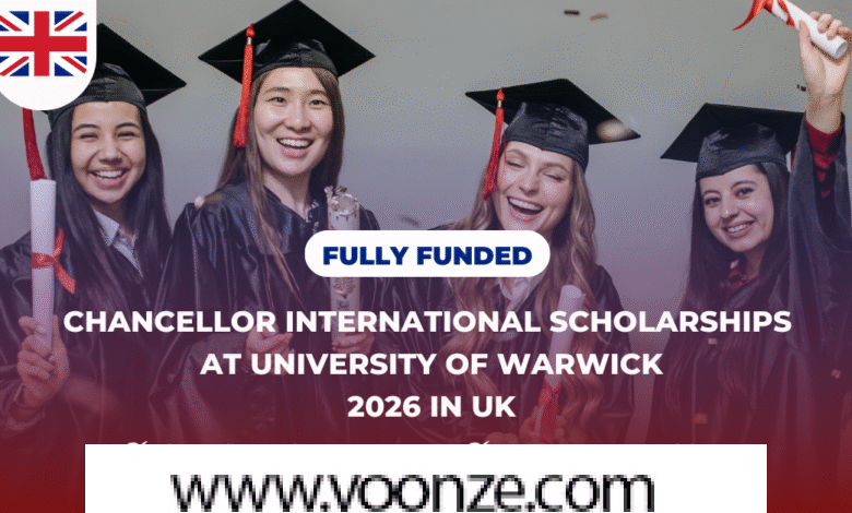 Chancellor International Scholarships at the University of Warwick UK