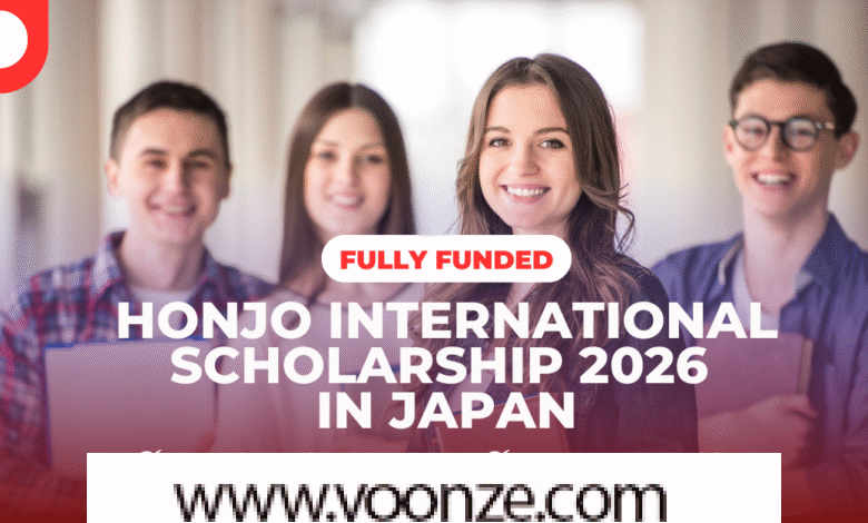 Fully funded Honjo International Scholarship 2026 in Japan!