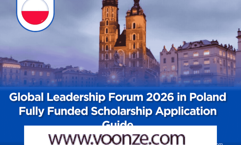 Global Leadership Forum 2026 in Poland — Fully Funded Scholarship Application Guide