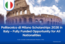 Politecnico di Milano Scholarships 2026 in Italy – Fully Funded Opportunity for All Nationalities