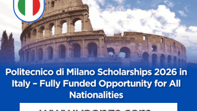 Politecnico di Milano Scholarships 2026 in Italy – Fully Funded Opportunity for All Nationalities