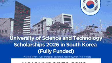 Fully Funded UST Scholarships 2026 in South Korea