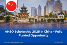 ANSO Scholarship 2026 in China – Fully Funded Opportunity