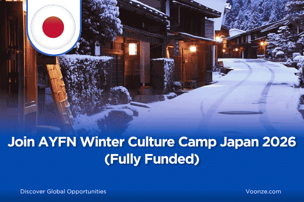 Join AYFN Winter Culture Camp Japan 2026 (Fully Funded)
