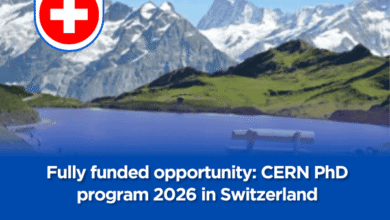 CERN PhD program 2026 in Switzerland: Fully funded opportunity