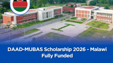 DAAD-MUBAS Scholarship 2026 - Malawi Fully Funded