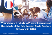 Emile Boutmy Scholarship 2026 in France: Fully Funded Opportunity