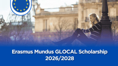 Erasmus Mundus GLOCAL Scholarship 2026/2028