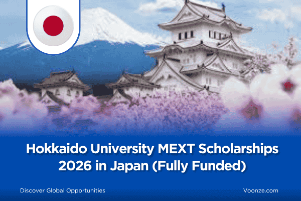 Hokkaido University MEXT Scholarships 2026 in Japan (Fully Funded)