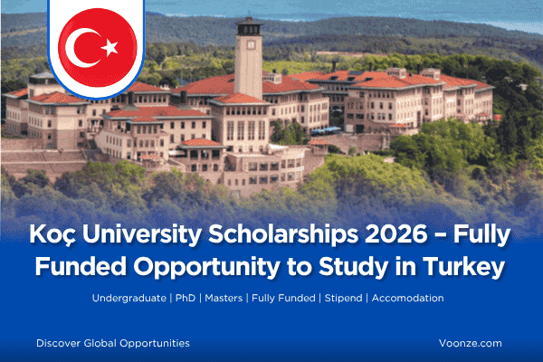 Koç University Scholarships 2026 – Fully Funded Opportunity to Study in Turkey