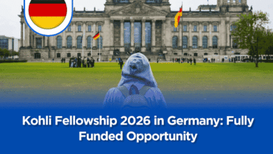 Kohli Fellowship 2026 in Germany: Fully Funded Opportunity