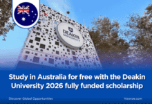 Study in Australia for free with the Deakin University 2026 fully funded scholarship