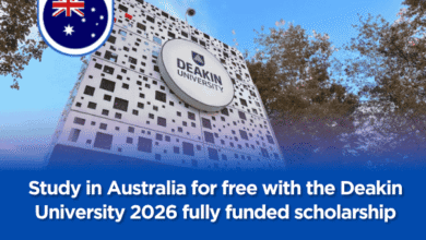 Study in Australia for free with the Deakin University 2026 fully funded scholarship