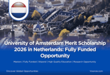 University of Amsterdam Merit Scholarship 2026 in Netherlands: Fully Funded Opportunity