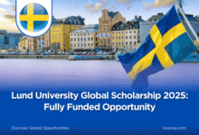 Lund University Global Scholarship 2025: Fully Funded Opportunity
