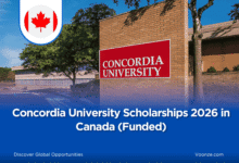 Concordia University Scholarships 2026 in Canada (Funded)