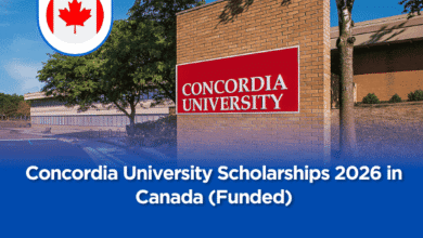 Concordia University Scholarships 2026 in Canada (Funded)