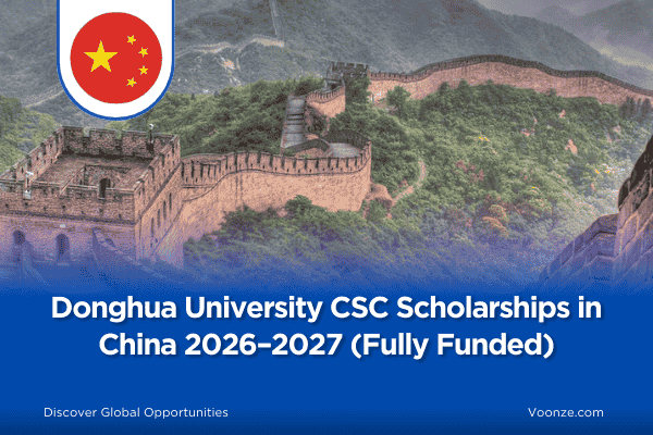 Donghua University CSC Scholarships in China 2026–2027 (Fully Funded)